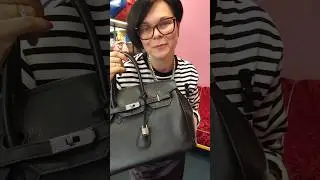 Популярная модель сумки Бетти ручной работы из кожи флоттер Handmade Leather bag in black