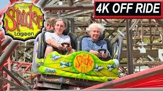 The Spider (4K OFF Ride POV)- Lagoon Amusement Park, Farmington, UT