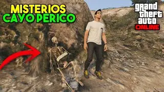 MISTERIO EN CAYO PERICO!! UN ESQUELETO HUMANO! - GTA V ONLINE