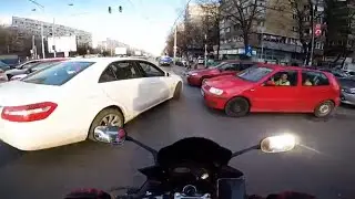 Bucharest's Jungle #2 - Aggressive lane splitting