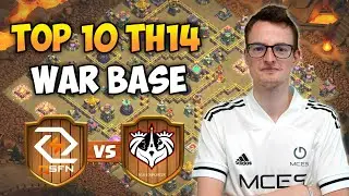 Top 10 TH14 War Base with Link | M.S Esports vs QSFN & SpaceStation vs G.O.A.T Bases