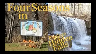 NERSTRAND BIG WOODS MN State Park - FOUR SEASONS in the PARK | HIDDEN FALLS AND PLENTY OF FOLIAGE