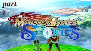 monster hunter stories: I'm a rider lets go!!