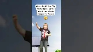 Airflow Clip Nasal Dilator: solution for clogged noses!