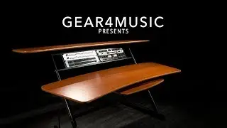 Large 3 Tier Studio Desk by Gear4music, 8U | Gear4music