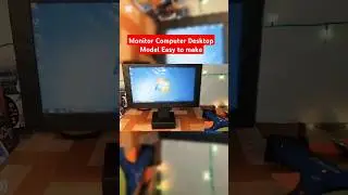 Computer Monitor Model for Kids | DIY Computer project Ideas | Easy School Project Ideas
