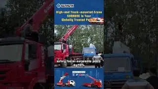 High-end Truck-mounted Crane, SUNHUNK is Your Globally Trusted Partner #sunhunk #truckmountedcrane