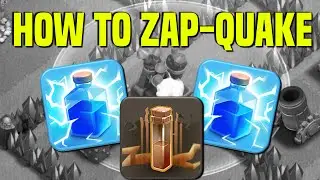How To ZapQuake Your Way To A Successful Air Attack - Clash of Clans