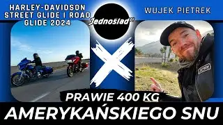 Najbardziej absurdalne fabryczne motocykle? Harley-Davidson Street Glide i Road Glide 2024