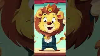 Lion go to School  🦁 Dance Dance Dance | #duckcartoon #duckschool @duckschool #kidsongs