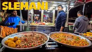 $1 KURDISTAN Street Food! Slemani Street Food Vlog