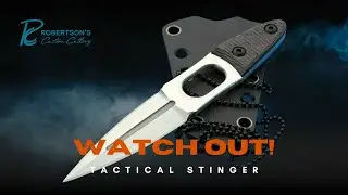 Kolakowski Vanguard Stinger Tactical Neck Knives | OSS-Inspired Precision