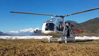 A&egrave;rospatiale Lama SA315B im Wucher Design, Vario, Pilot Scheiber Andy