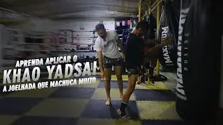A JOELHADA DE CIMA PARA BAIXO (Khao yadsai) - Como aplicar de forma correta - Maximum Muay Thai