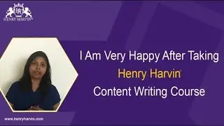 Content Writing Course Review | Training for Beginners @henryharvin | Reviews