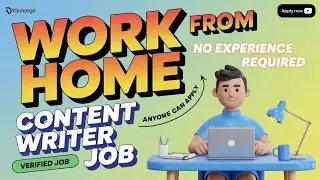  YoCharge Content Writing Work from home Job 2025 | No Experience Needed 