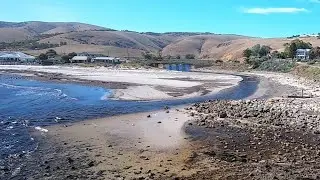 Windy day flying Myponga Beach