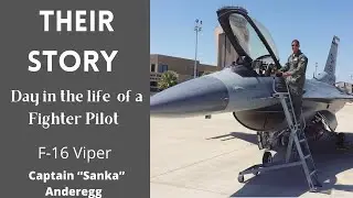 A Day in the Life of a Real Fighter Pilot | F-16 Viper | Captain 
