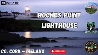 Roches Point Lighthouse | Titanic Anchored | Cobh Titanic Museum | Co. Cork | Ireland 4K | DJI Air3