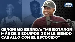 GERÓNIMO BERROA CUENTA SU GRAN CARRERA CON EL ESCOGIDO Y SU LUCHA PARA PERMANECER EN GRANDES LIGAS.