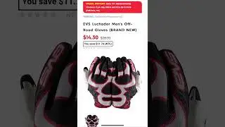 Motorhelmets Store Sale EVS Sport & Luchador Men's Off-Road Motorcycle Gloves #shorts #discount