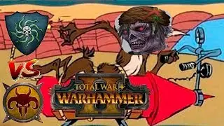 Vampire Coast vs Beastmen | BEAST & BONE - Total War Warhammer 2