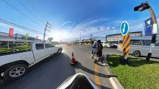 Phuket Motorcycle Traffic Cruise | Real POV Ride | Thailand 2025 #travel #traveling #moto