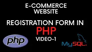 Registration Form in PHP & MySQL Database with Validation