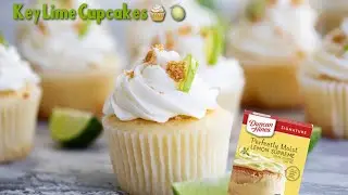 How to Make Quick and Easy Key Lime Cupcakes 🍈🧁