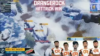 OrangeRock Hattrick Wins in PMPL | OR Top of the table