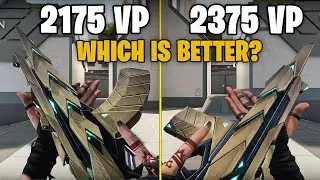 Araxys Vandal vs Araxys 2.0 Phantom - VALORANT Skin Before You Buy!