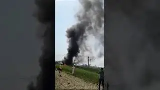 ghazipur news bus fire#ghazipur # 