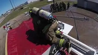 Amarillo College Fire Academy 44 Code Red/Water Fight (Part 2)