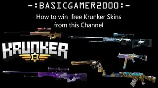 How to Get Free Krunker Skins from this Channel - BASICGAMER2000.