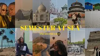 semester at sea🛳 [one second a day]