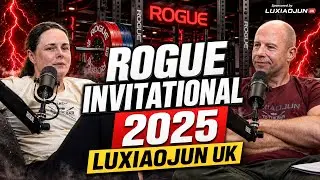 Behind the Barbell at the 2025 Rogue Invitational and LUXIAOJUN, Colten Mertens, Mitch Hooper,.