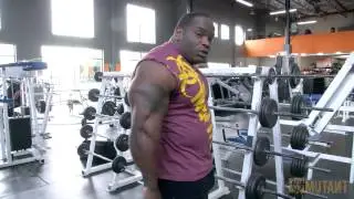 MUTANT in a MINUTE - Behind the back Shrugs with IFBB Pro Johnnie Jackson