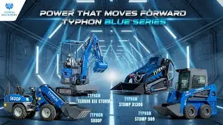 The TYPHON Blue Series delivers unstoppable performance across every job site 🦾