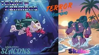Una reliquia Decepticon: Skalor el Seacon Piranacon G1 de 1987