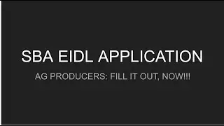 SBA Application Process
