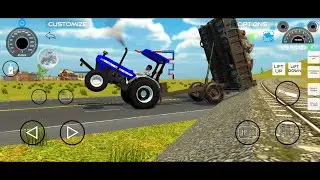 Drive JCB And Unloading Stone From DumperTruck  Game#dumper#jcb#bus#truck#tractor#newholland3630 