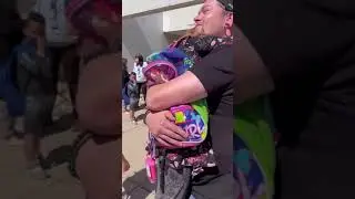 Father Reuniting With Daughter