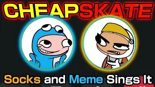 BIG BUFFOON - CHEAPSKATE But Socks and Meme Sings It 🖕🎶 || FNF CHEAPSKATE