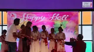 Deeps Dancing Divas Receives Token of Appreciation for Mesmerizing Performance at HSS Holi 2023