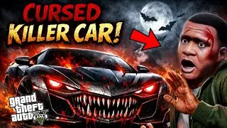 Franklin & Shinchan Found A Dangerous Cursed Killer Car In GTA 5