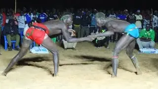 Grand Combat Thiatou Tpan vs B&eacute;b&eacute; Diabel Bou Mbidieu journ&eacute;e de Baye Ndiaye Production 