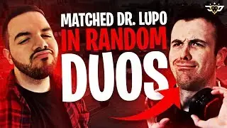 MATCHED DR. LUPO IN RANDOM DUOS?! WHAT ARE THE ODDS?! (Fortnite: Battle Royale)