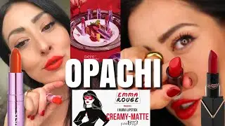11 ROSSETTI INDOSSATI NEVE SUGAR MATTE VS PUROBIO CREAMY MATTE LIPSTICK