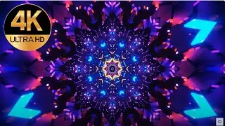 7 hours 4k TV Abstract Metallic color Flashing Relaxing Abstract background Video loop meditation