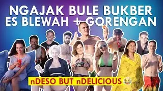 NGAJAK BULE BUKBER TAKJIL ES BLEWAH & GORENGAN | FOREIGNERS FIRST TIME TRY INDONESIAN RAMADHAN FOOD!